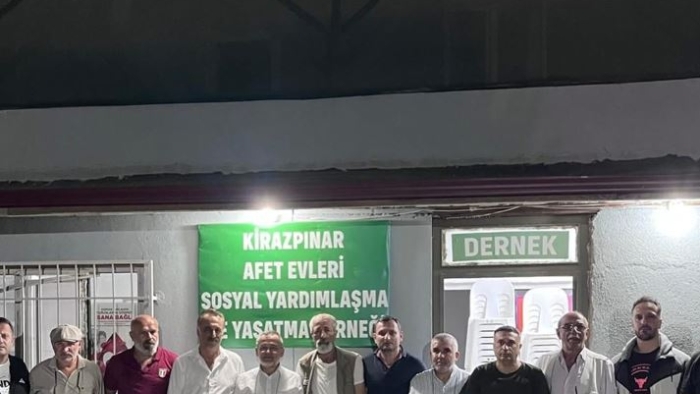 YENİDEN REFAH PARTİSİ ENGİN KILIÇ ; KİRAZPINAR MAHALLESİ GÜMÜŞHANELİLER YALNIZ DEĞİLLLER.